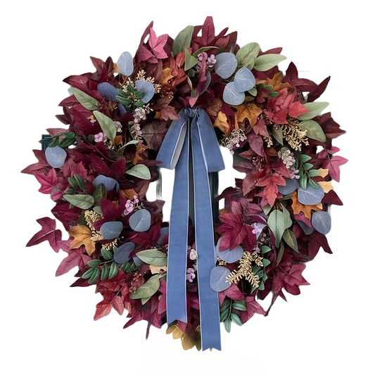 Fall Eucalyptus Harvest Door Wreath