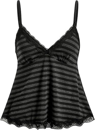 Elegant Y2K Lace Corset Cami